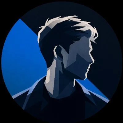 Avatar van Stefan Koop, low-poly portret